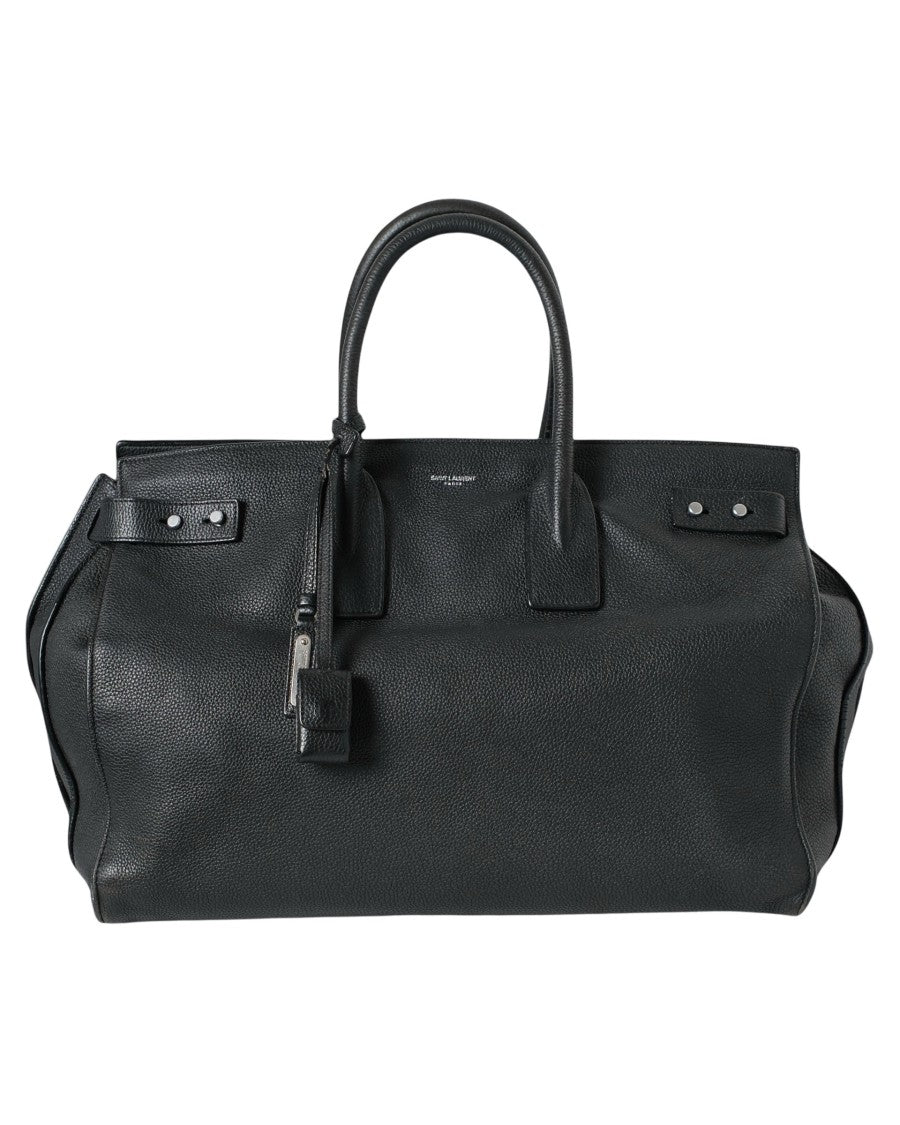 Saint Laurent Leather Sac De Jour Soft Large Handbag