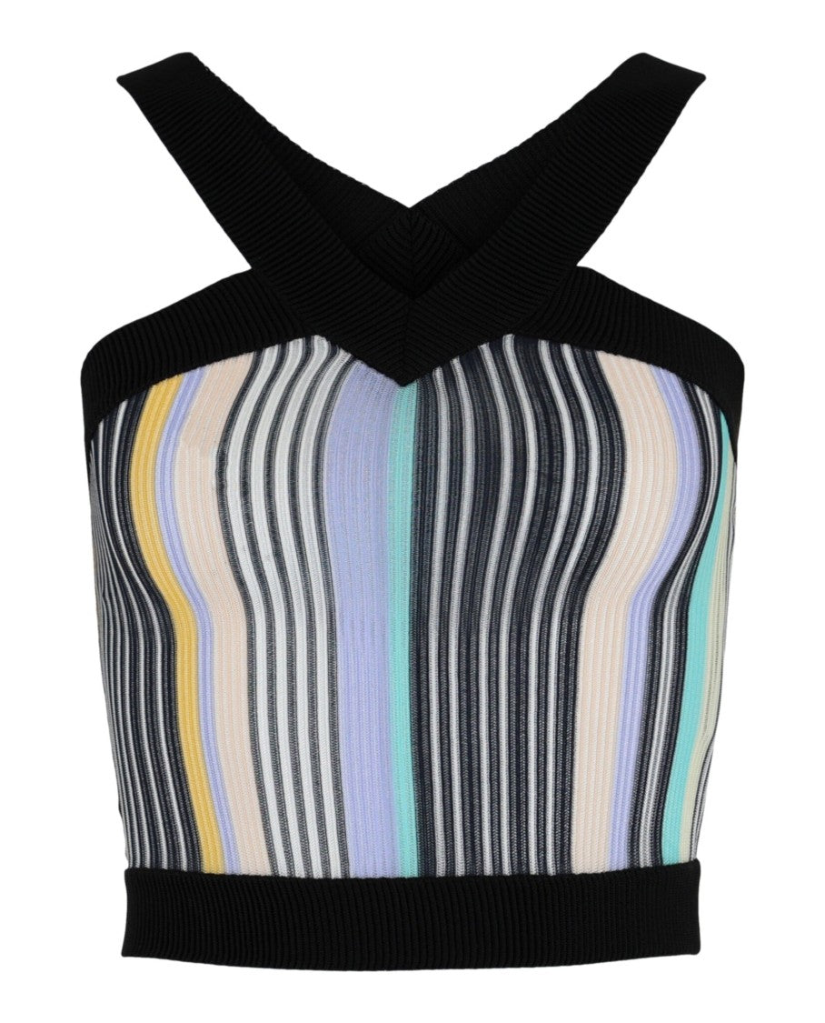 M Missoni Striped Sleeveless Tank