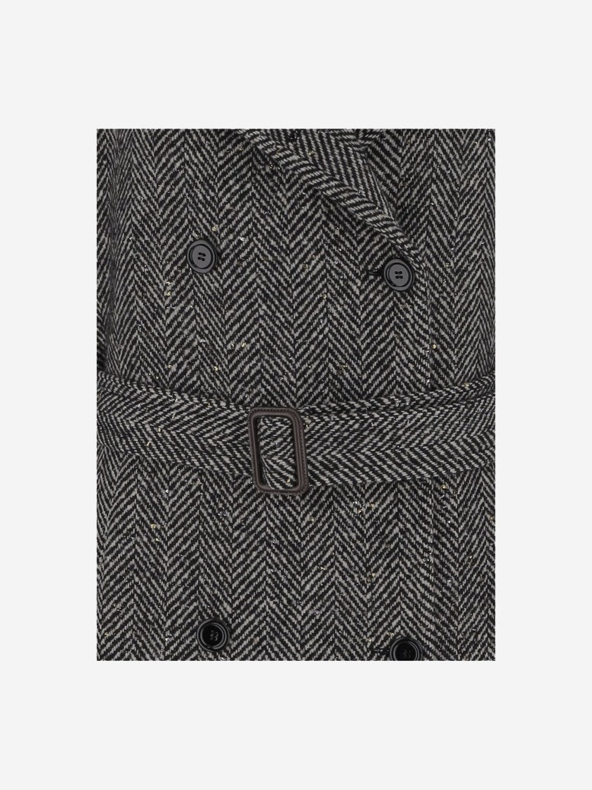 Tagliatore Wool Blend Double-Breasted Coat