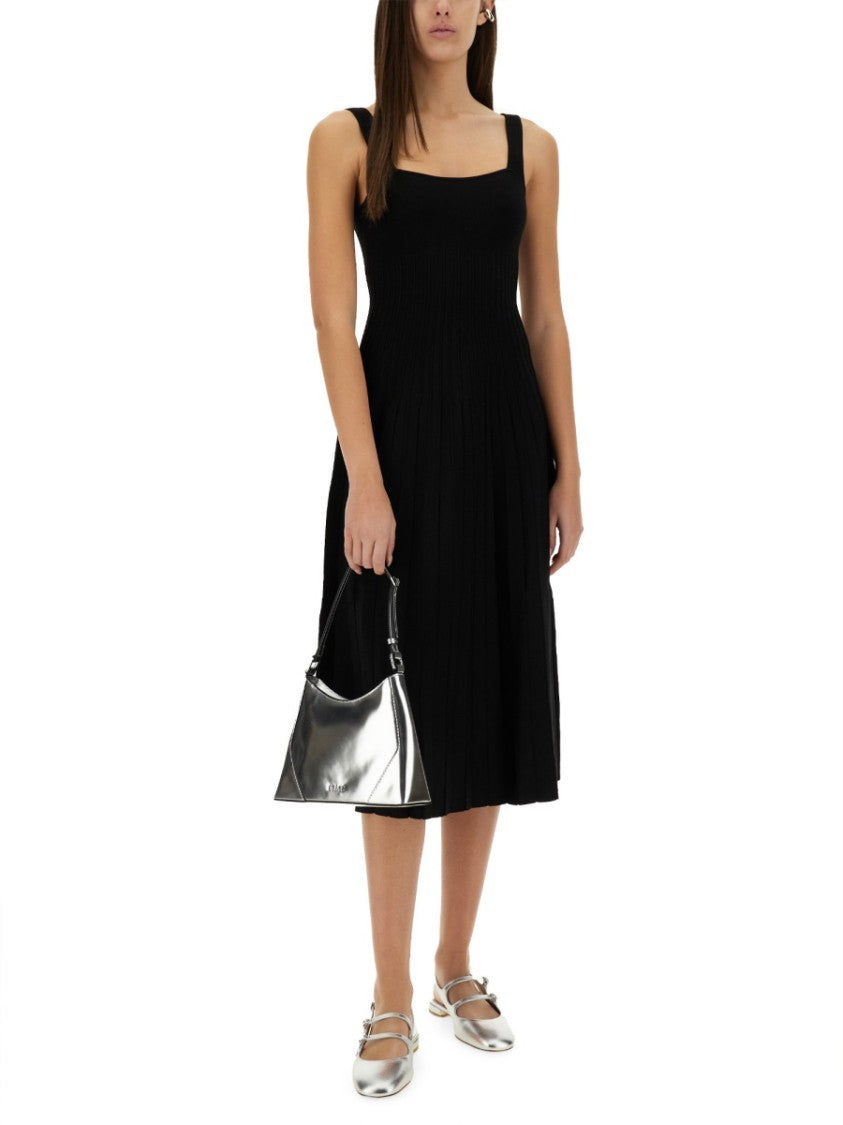 Staud "Ellison" Midi Dress