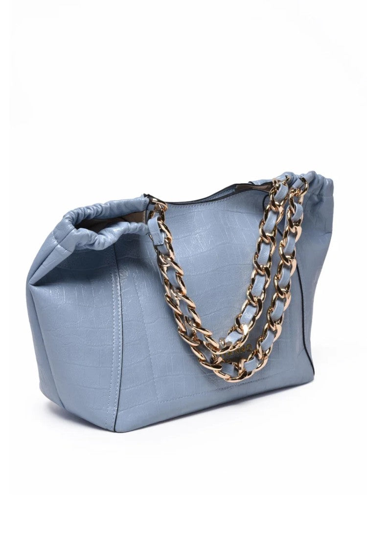 Ermanno Firenze Tamara Tote Small - Light Blue