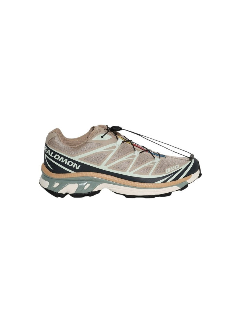 Salomon Xt-6 Sneakers Oxford Tan, Carbon, Clearly Aqua