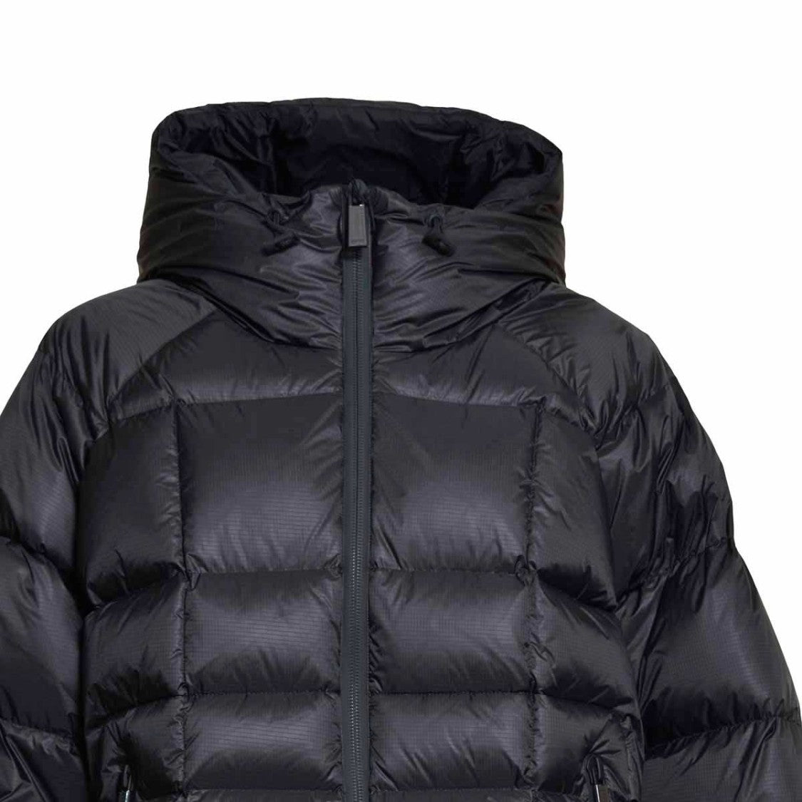 Dsquared2 Puff Kaban Blue Short Down Jacket With Hood And Back Logo