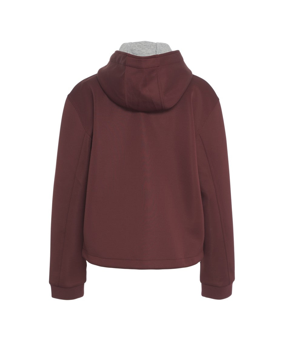 Pinko Jacket With Hood And Applications