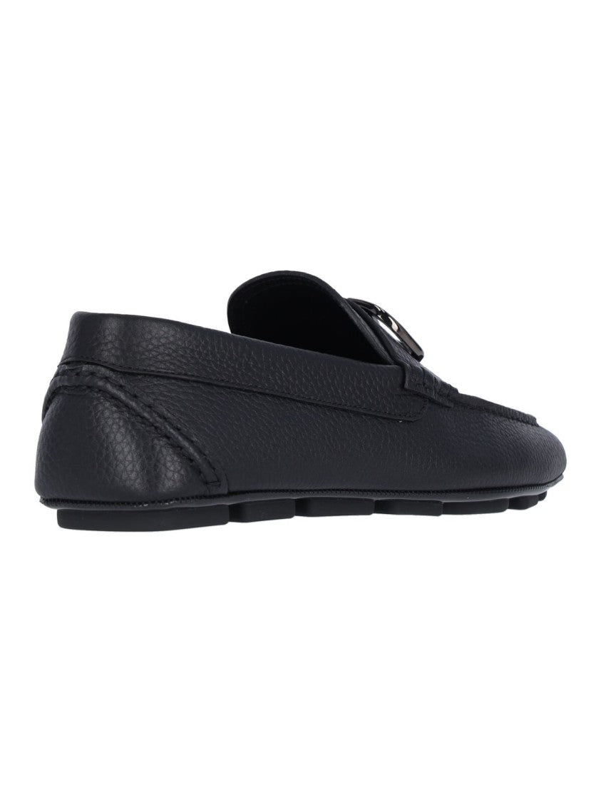 Valentino Garavani Vlogo' Moccasins – Black
