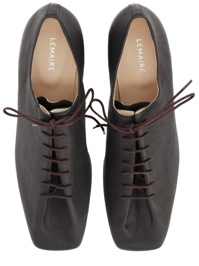Lemaire Souris Lamb Leather Pointed Pumps