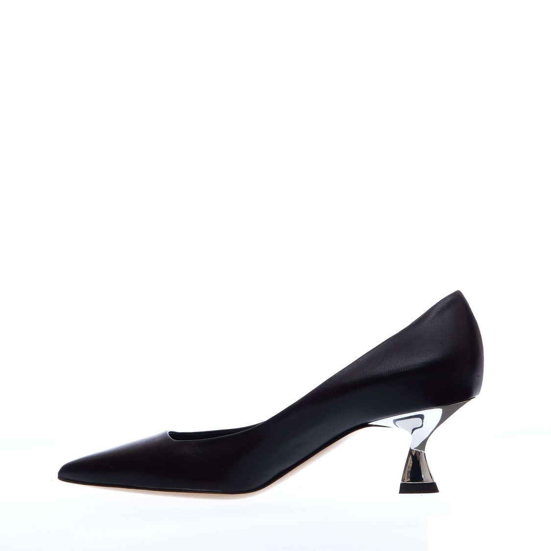 Ninalilou 55Mm Black Leather Pumps