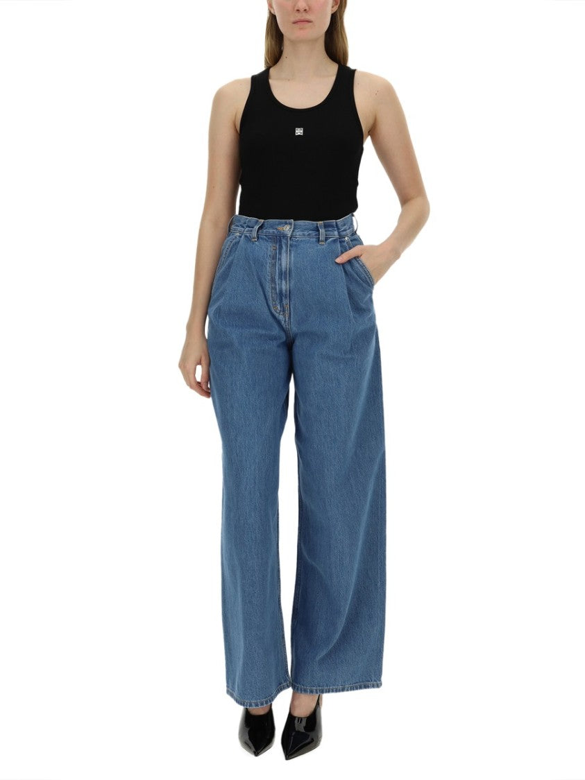 Givenchy Relaxed Fit High-Waist Denim Jeans