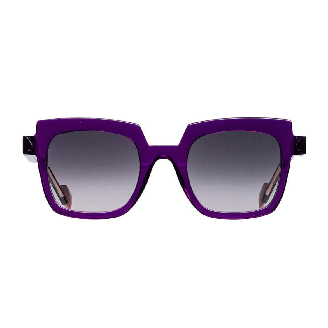 Matttew Viola Gray Republique Acetate Rectangular Sunglasses