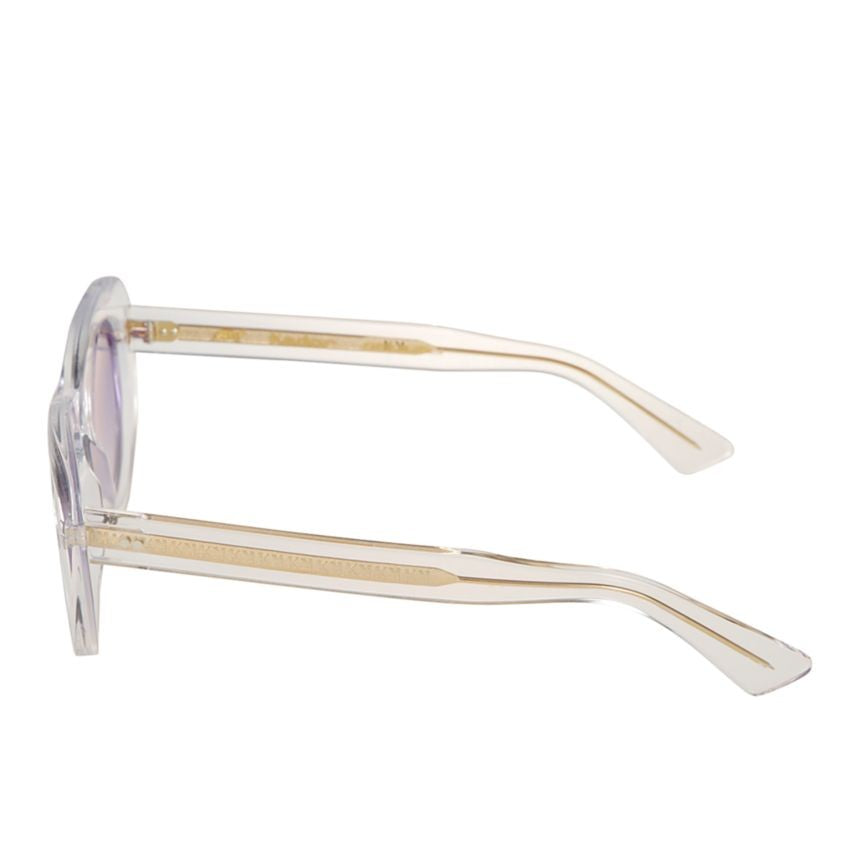 Kador Capri Translucent Beige-Tinted Sunglasses With Gradient Lenses