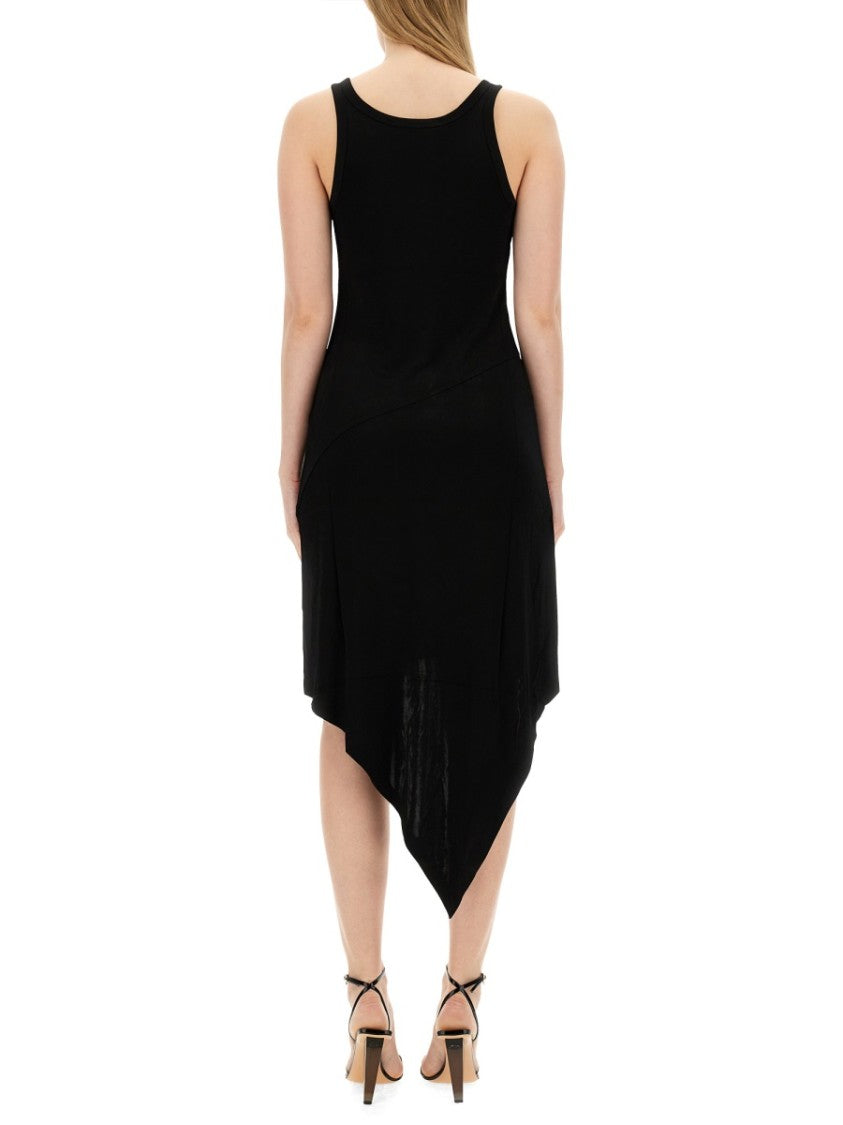 Helmut Lang Asymmetrical Hem Jersey Camisole Dress