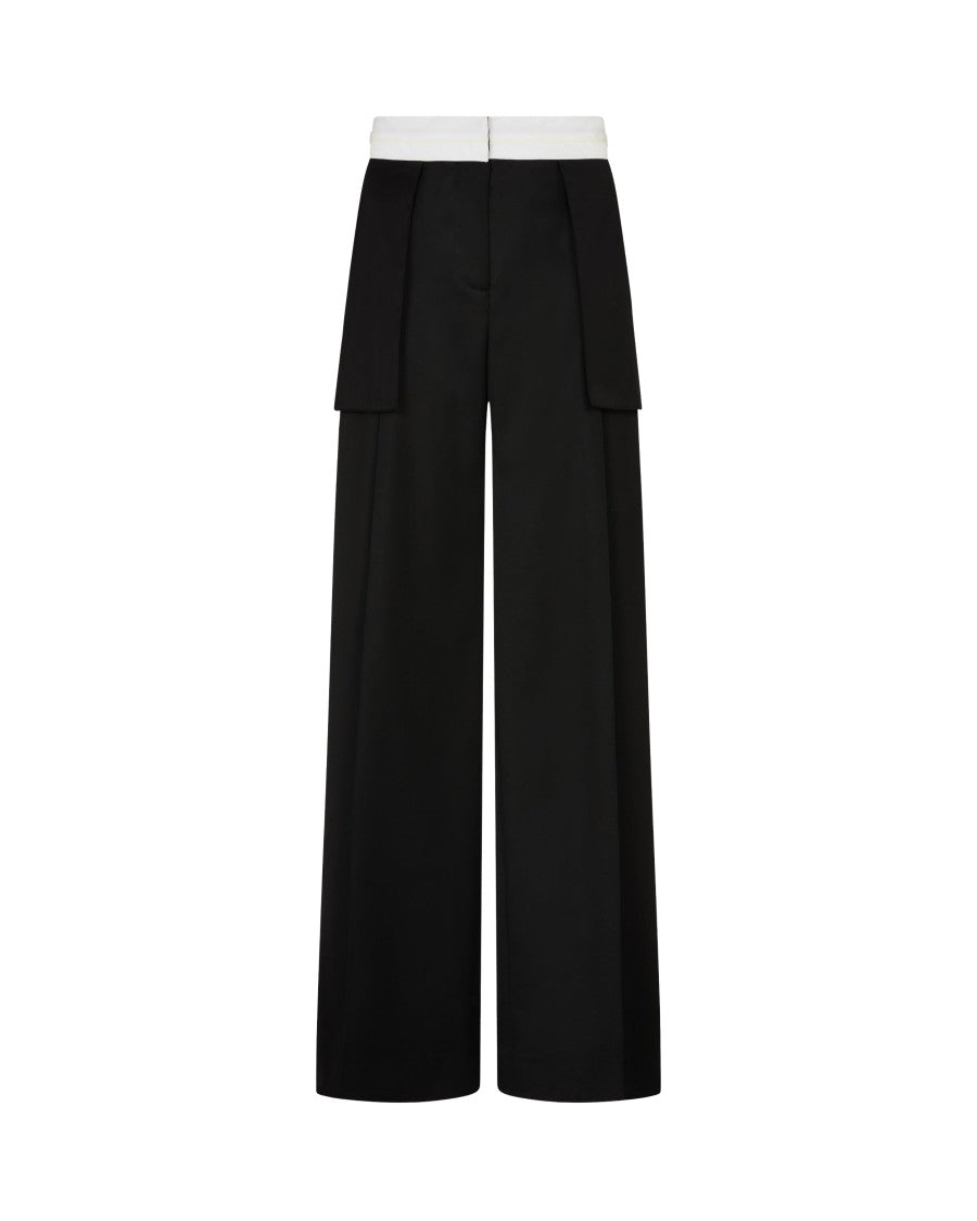 Serena Bute Inside Out Trouser - Black