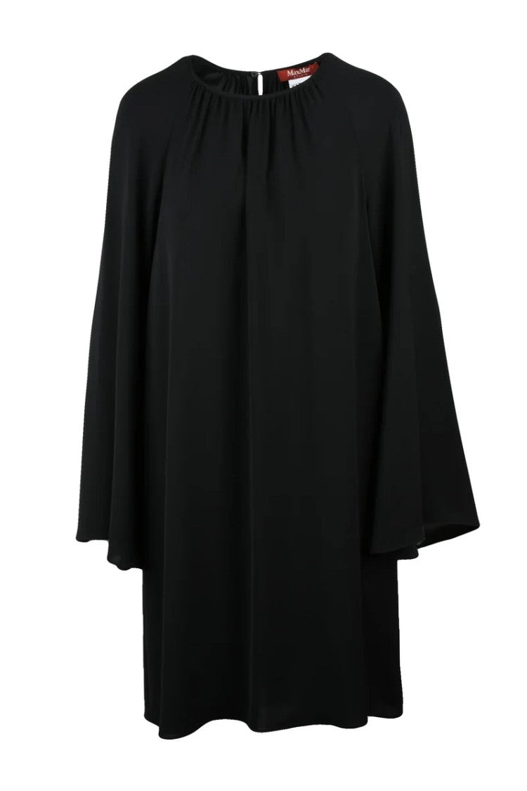 Max Mara Madia Flared Dress - Black