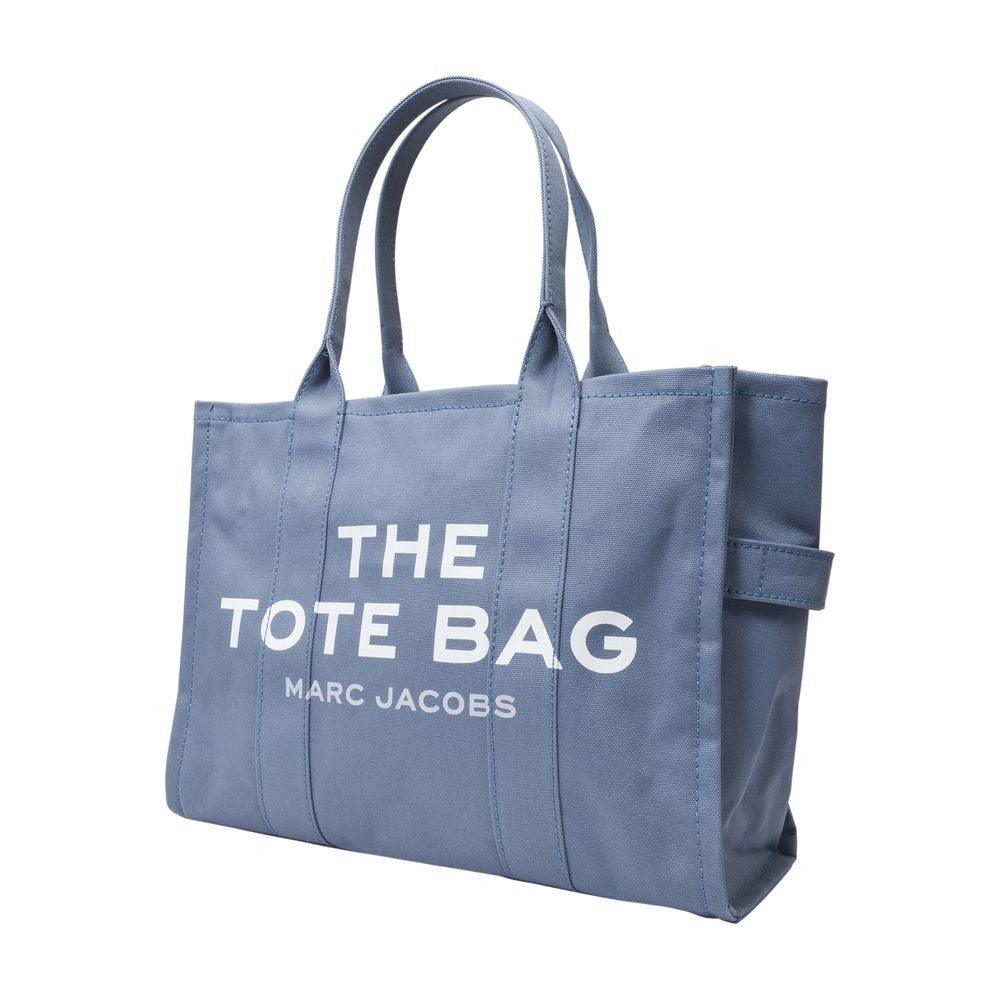 Marc Jacobs The Large Tote Bag In Blue Canvas