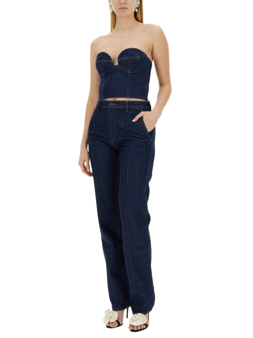 Magda Butrym Top A Corsetto