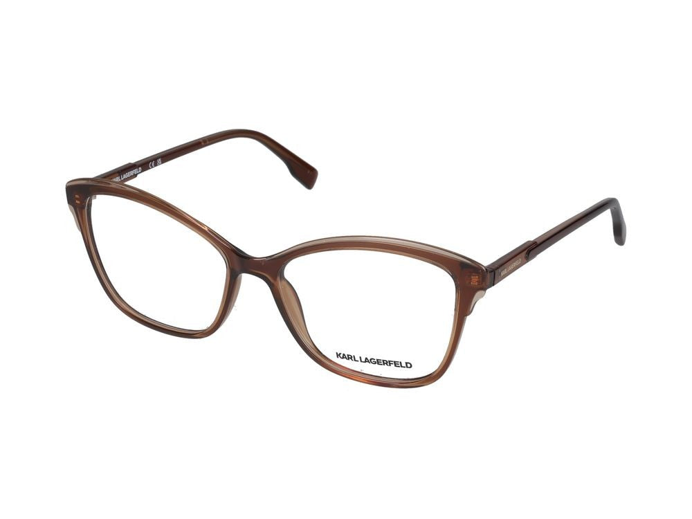 Karl Lagerfeld Eyeglasses Kl6095 246 Brown/Light Brown 56/16/140