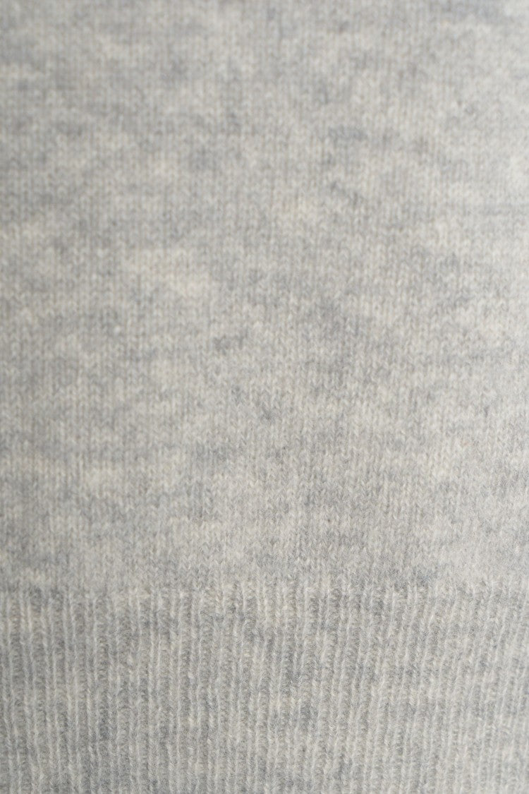 Mvm Light Grey Cashmere Sweater