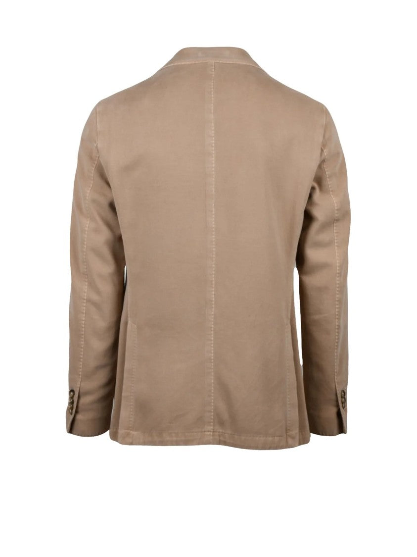 L.B.M. 1911 Double-Breasted Cotton And Cashmere Blend Blazer