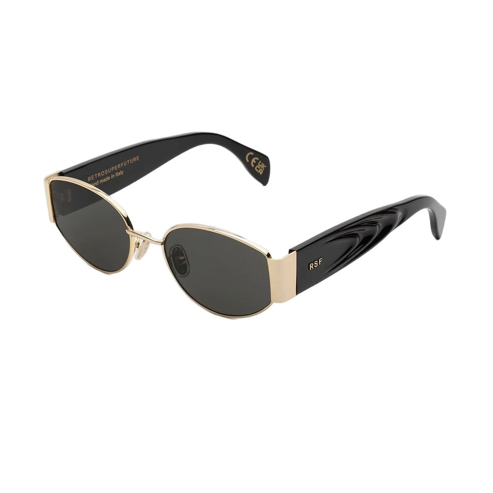 Retrosuperfuture X Black Oval-Shaped Sunglasses