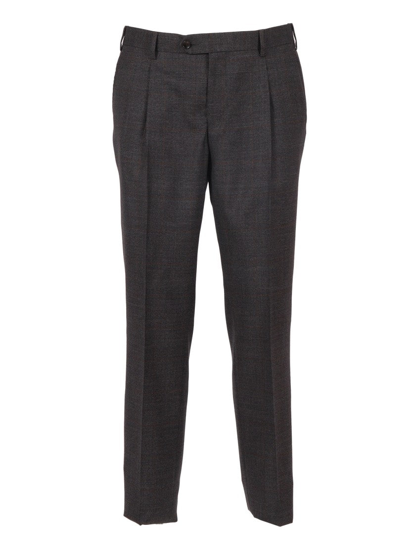 Luigi Bianchi Tailored Virgin Wool Suit With Structured Silhouette