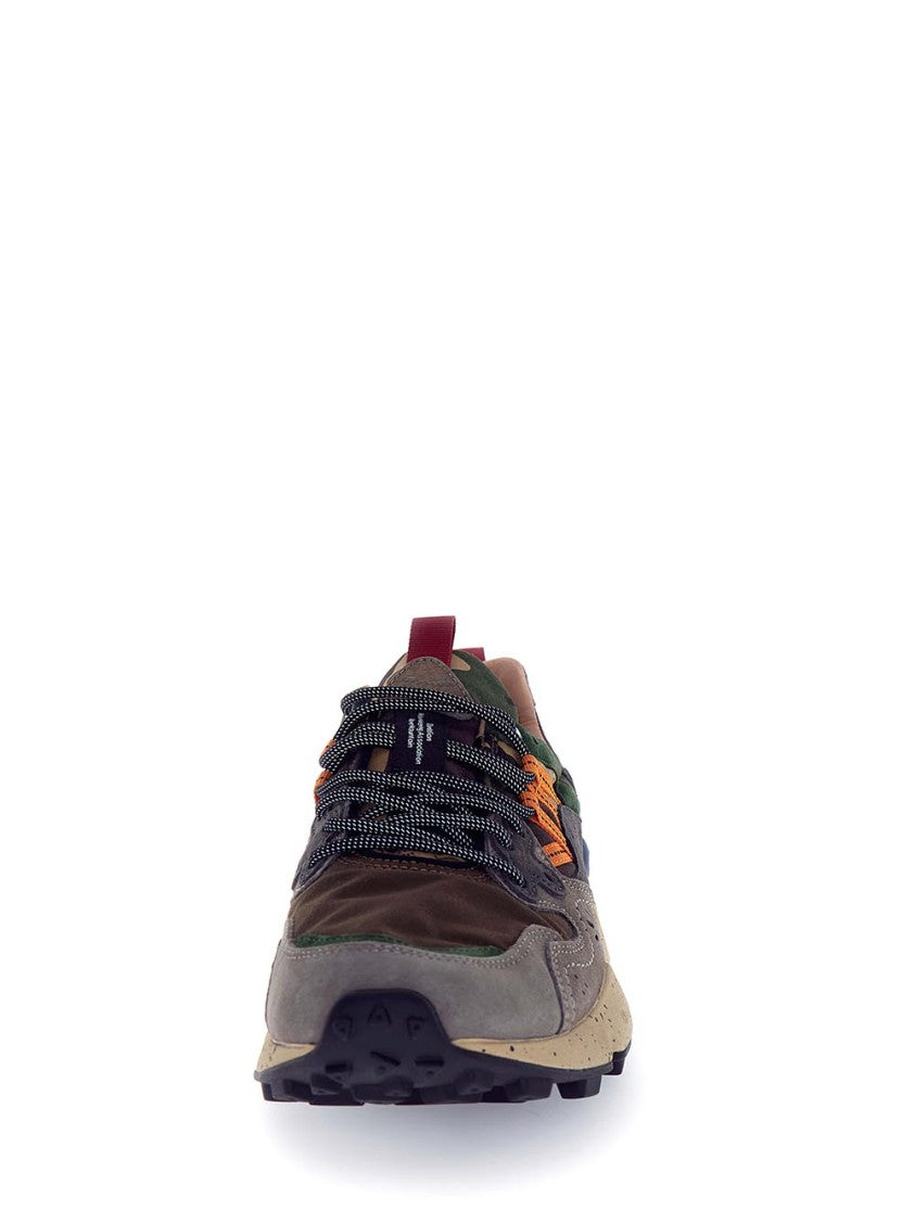 Flower Mountain Yamano 3 Sneakers With Multi-Material Construction