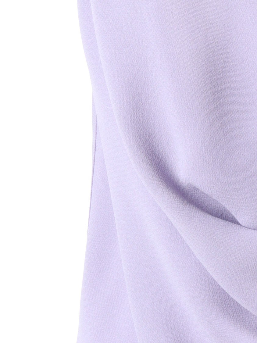 Elisabetta Franchi Draped Cowl Neck Blouse