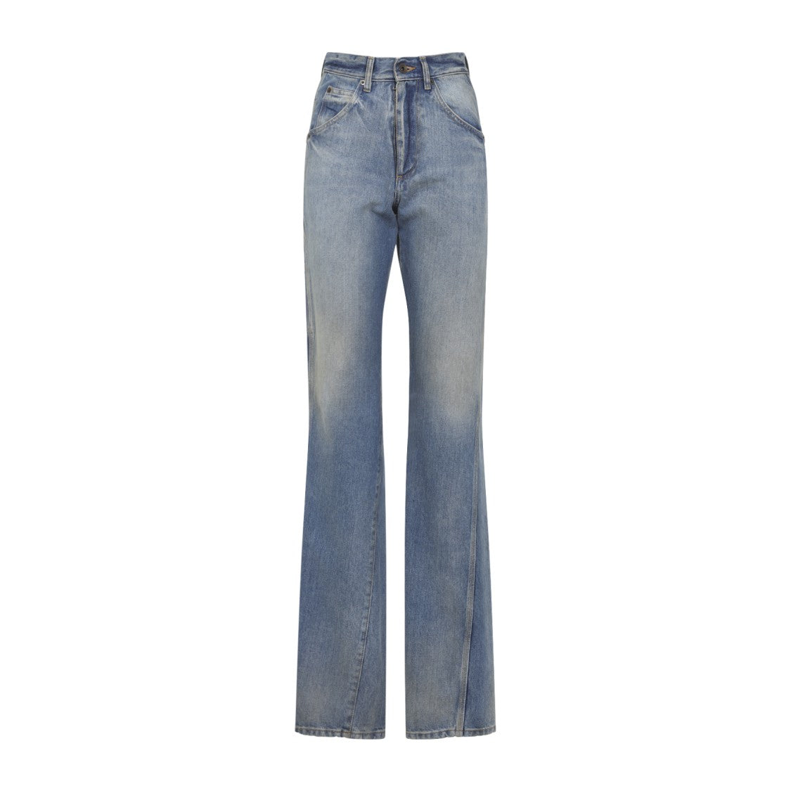 Maison Margiela Straight-Leg Denim Jeans In Faded Blue Wash
