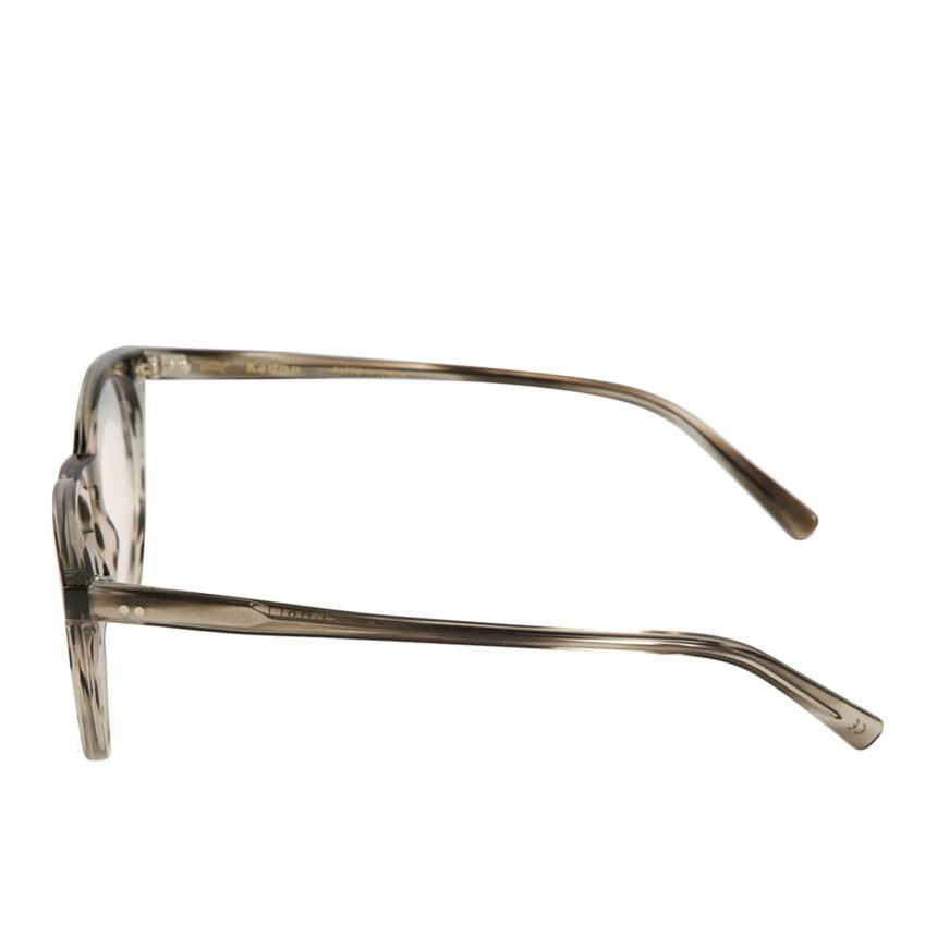 Kador Chyli/N Translucent Smoky Brown Rounded Eyeglasses