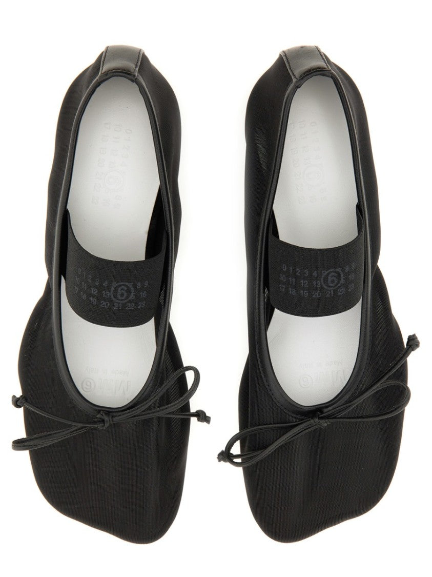 Mm6 By Maison Margiela "Numeric Anatomic" Dancer Flats