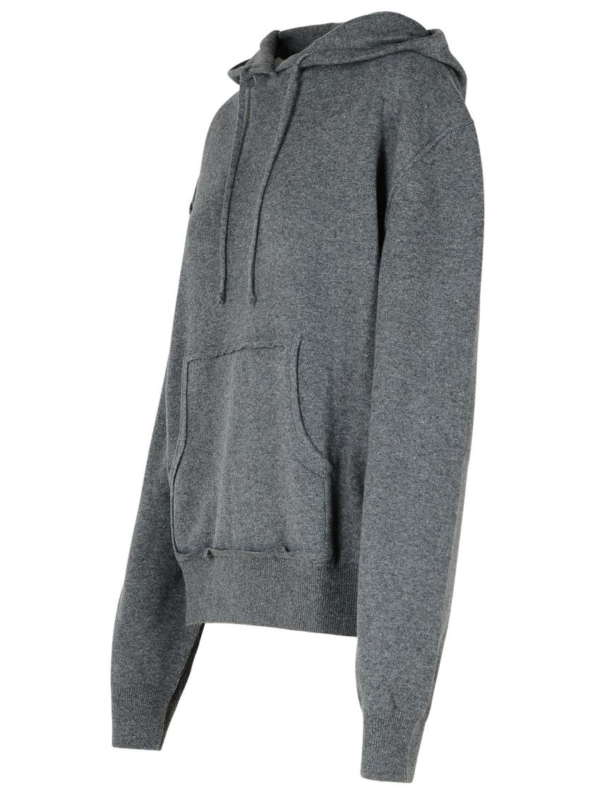Maison Margiela Grey Wool Blend Sweater