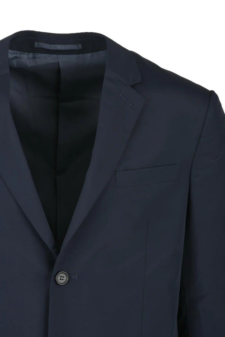 Prada Nylon Wool Jacket - Blue