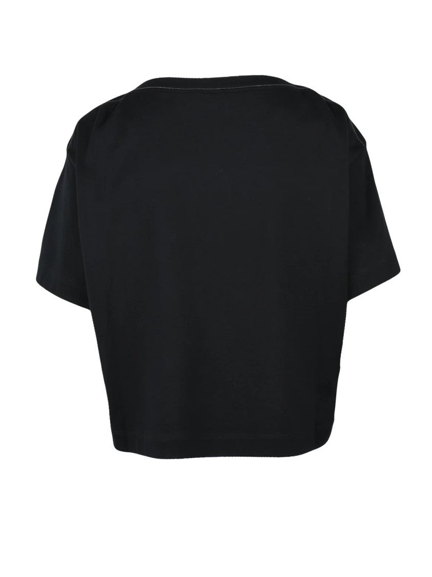 Brunello Cucinelli Cotton T-Shirt - Black