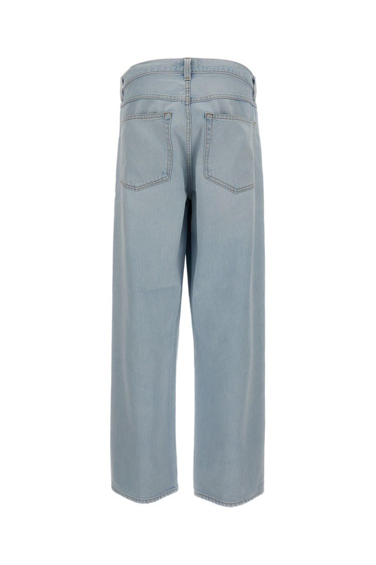 Agolde Light Blue Fusion Cotton Denim Jeans