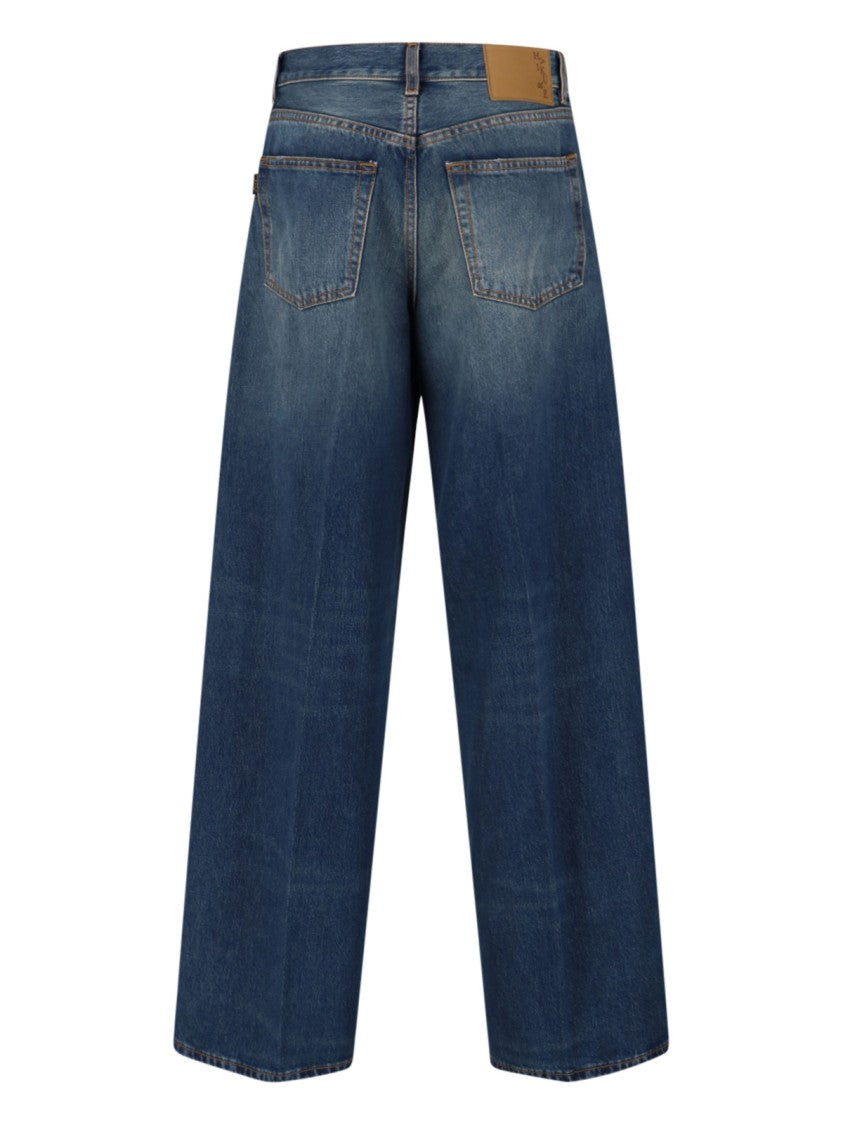 Haikure Bethany Wide Jeans – Blue