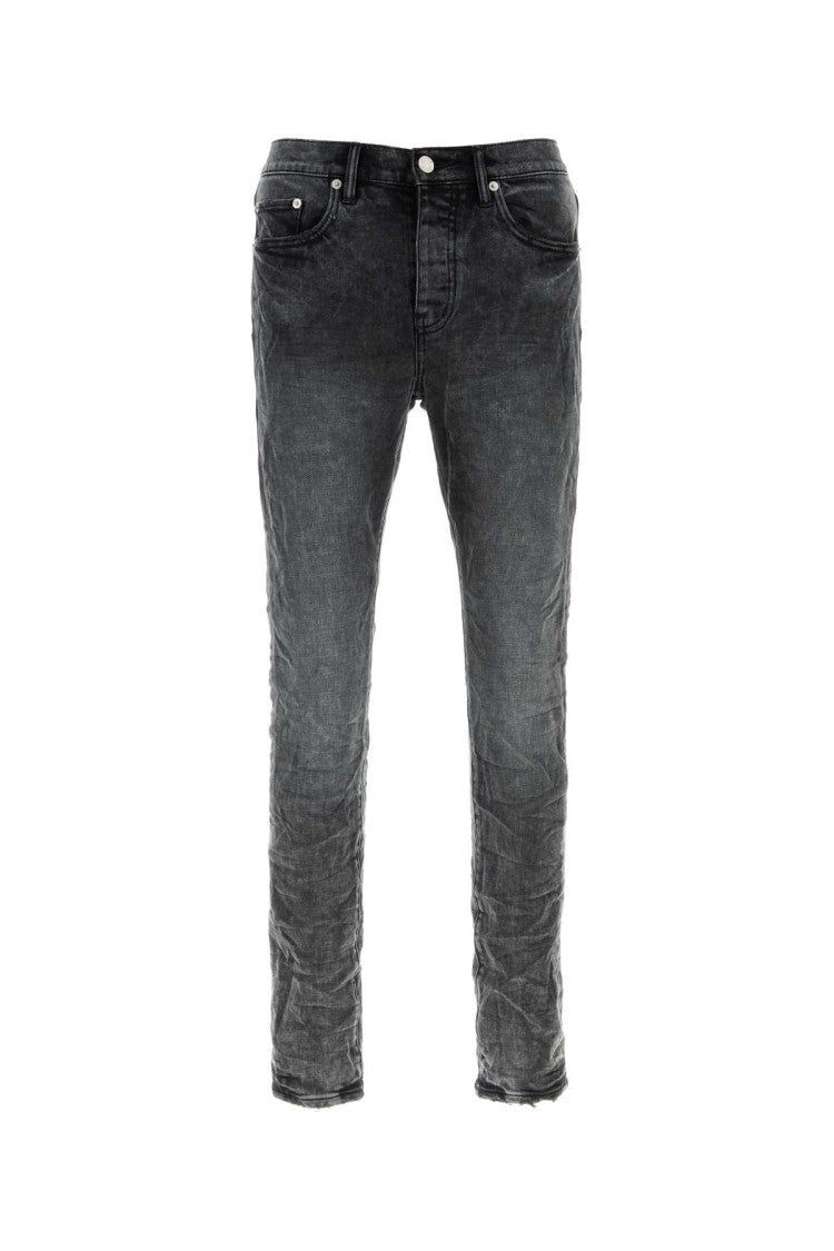 Purple Brand Black Stretch Denim Jeans