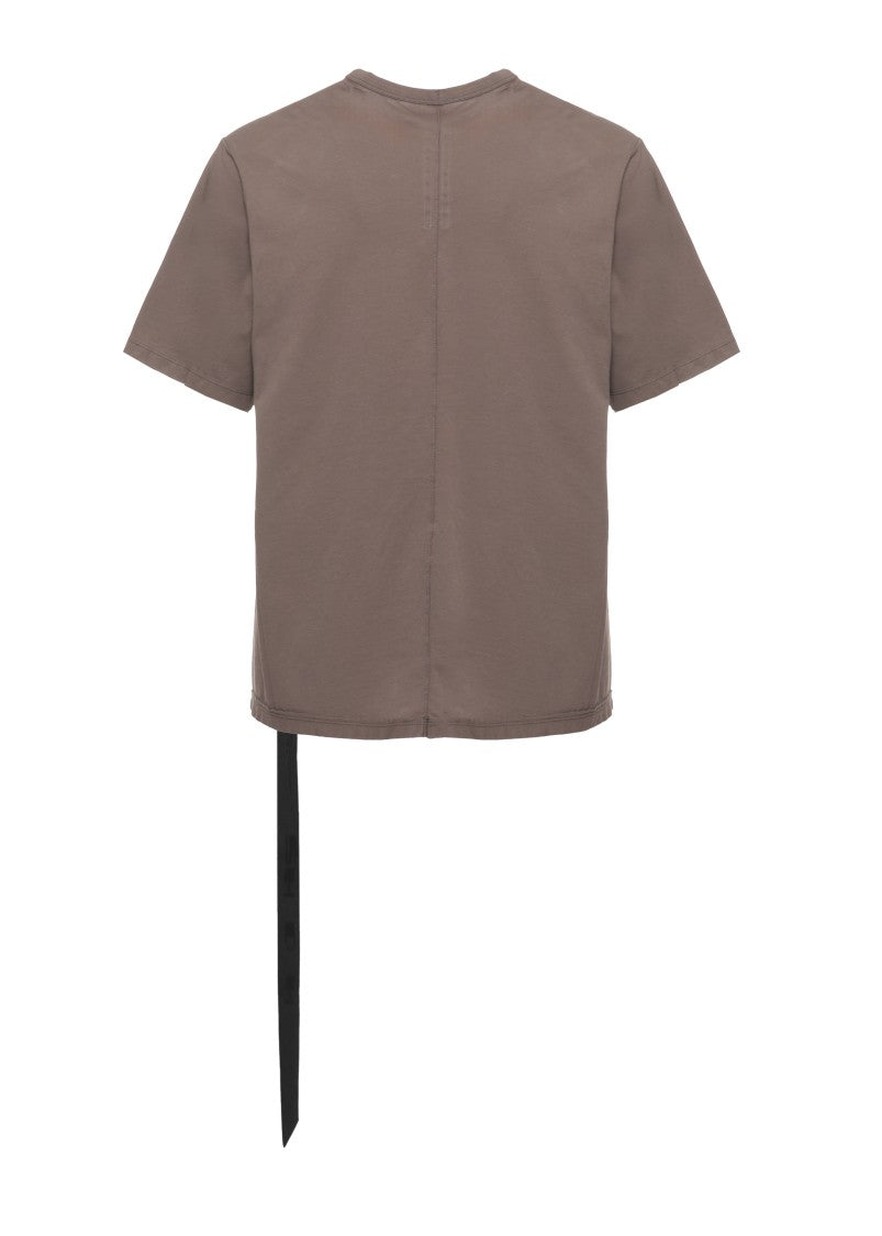 Drkshdw Mud Grey Lace Detail Cotton T-Shirt