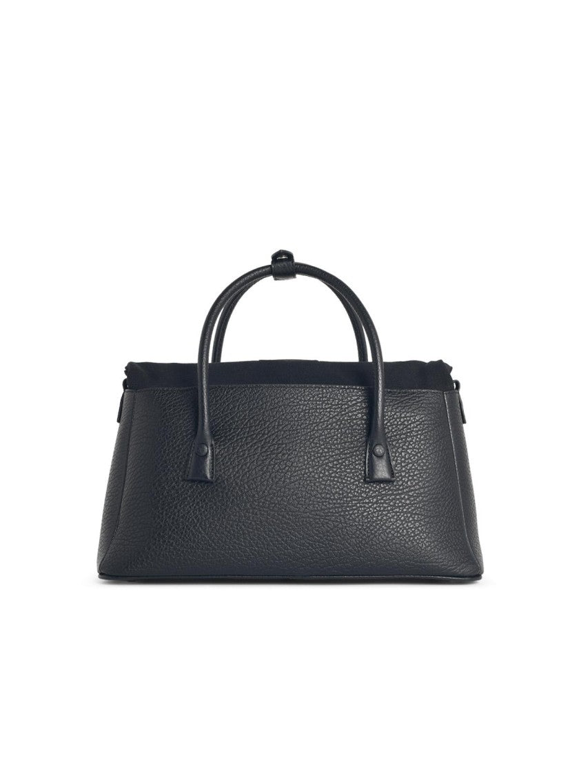 Maison Margiela '5Ac East West' Black Leather Bag