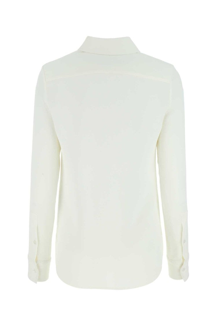 Stella Mccartney Ivory Stretch Viscose Shirt