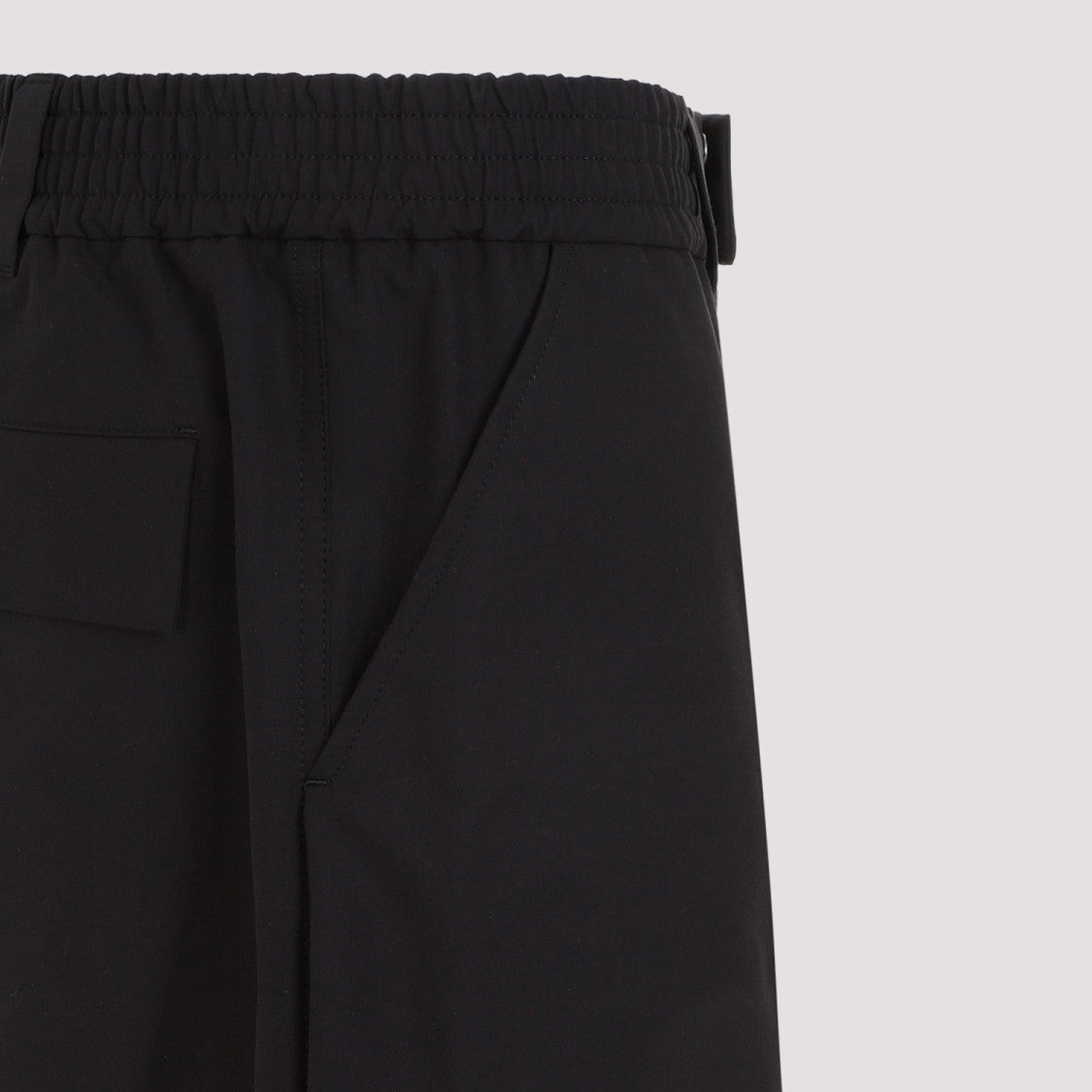 Alexander Mcqueen Black Cotton Cargo Pants