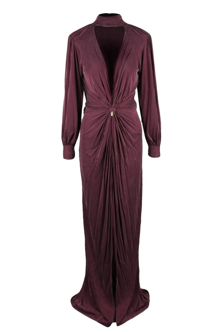 Elisabetta Franchi Long Dress - Red