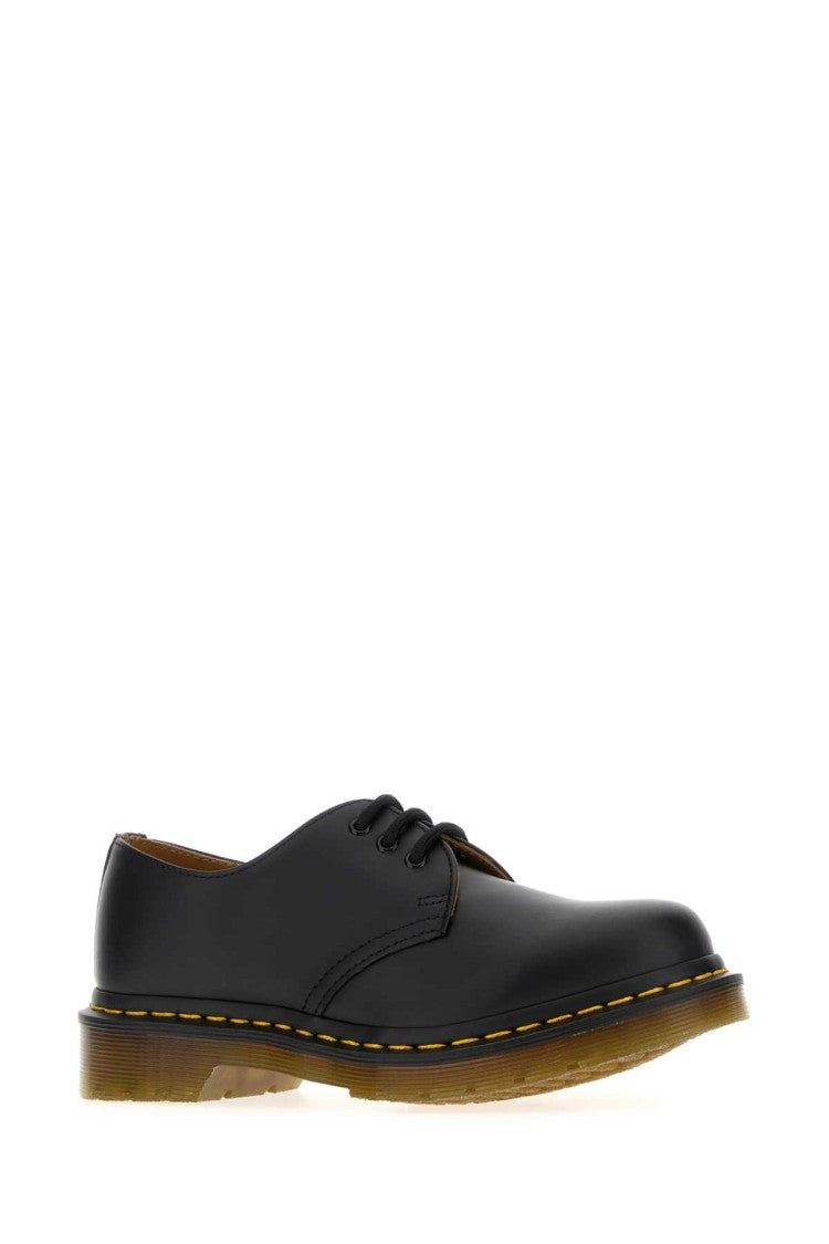Dr. Martens Black Leather Lace-Up Shoes