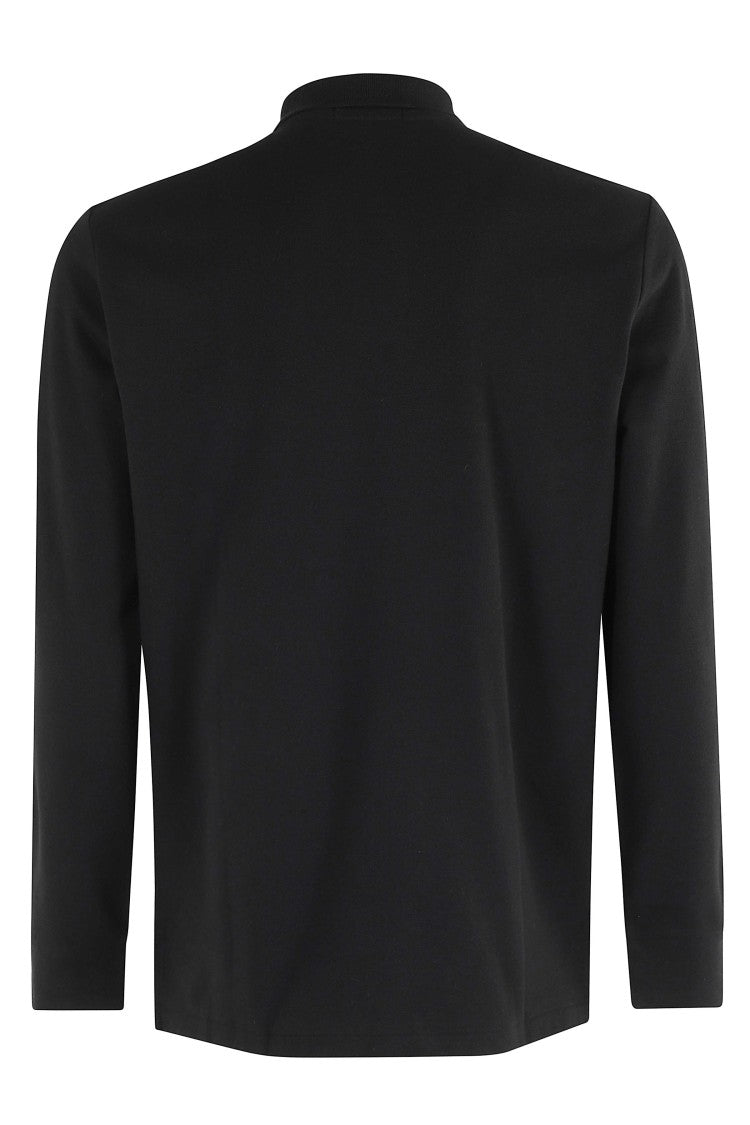 Polo Ralph Lauren Slim-Fit Long Sleeve Knit Polo With Classic Buttoned Collar