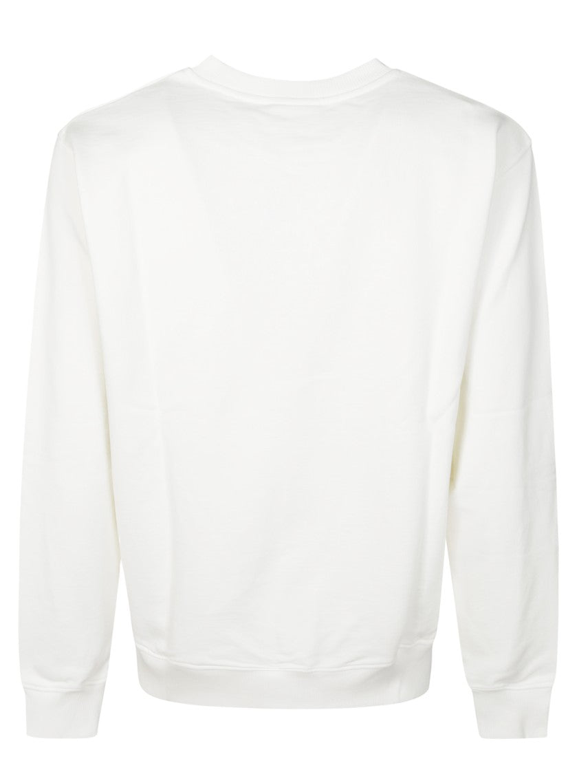 Drôle De Monsieur Crewneck Sweatshirt With Bold Logo Detail
