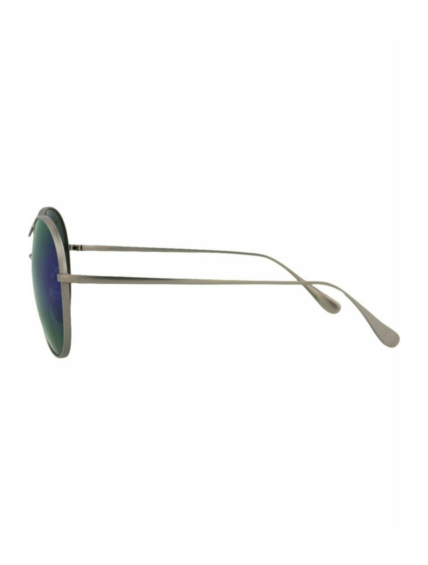 Maui Jim Round-Frame Titanium Sunglasses With Polarized Lenses