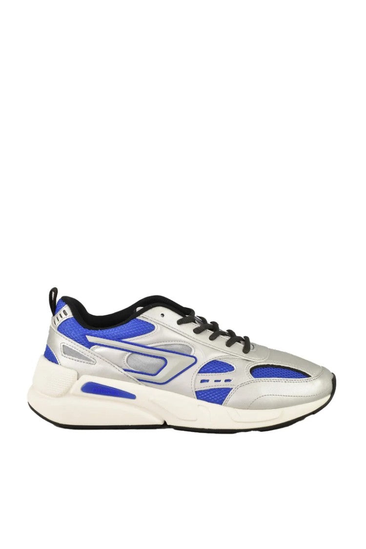 Diesel Grey Textured Rubber Sneakers