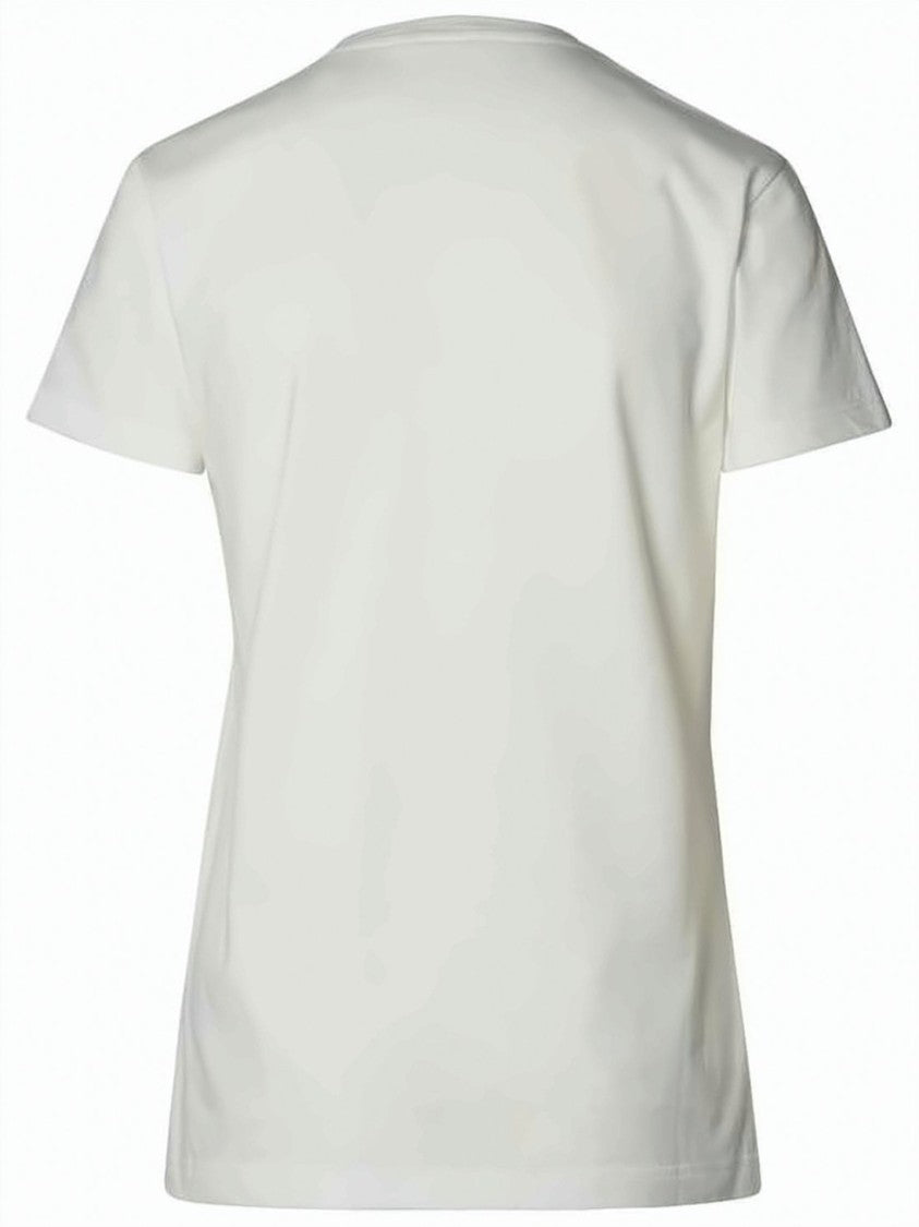 Moncler White Cotton Jersey T-Shirt