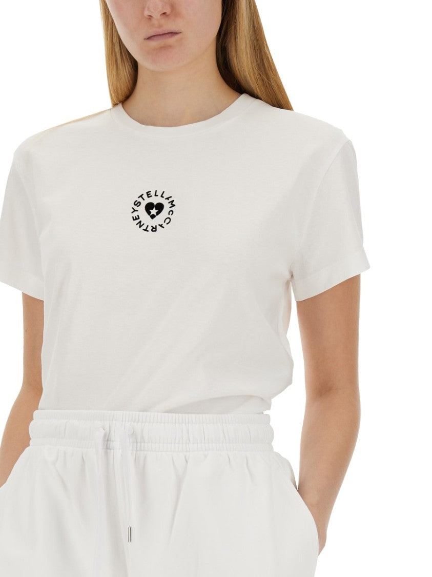 Stella Mccartney T-Shirt With Logo Detail