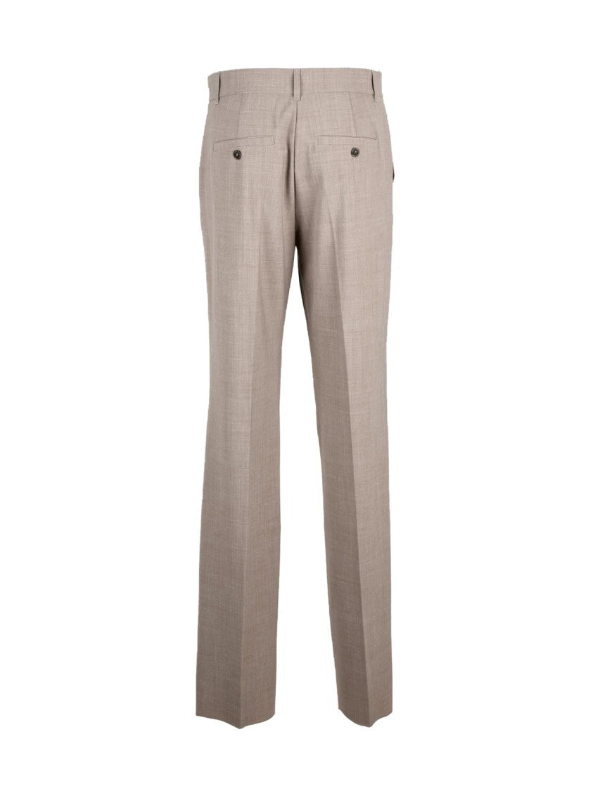 Marella Sport Straight-Leg Trousers With Normal Waist And Functional Pockets