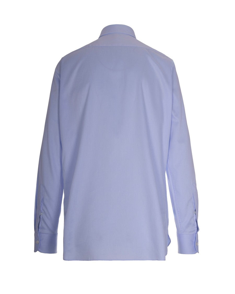 Sonrisa Light Blue Cotton Shirt