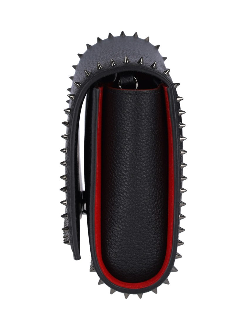 Christian Louboutin Studded Crossbody Bag – Black